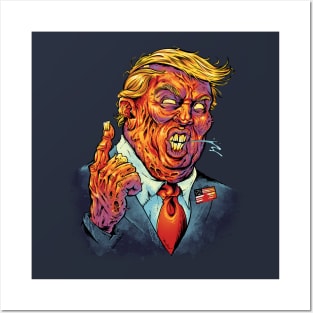 Trump Zombie Posters and Art